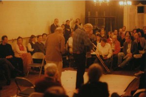 The DownTown Ensemble performing Earle Brown's graphic score, December 1952,